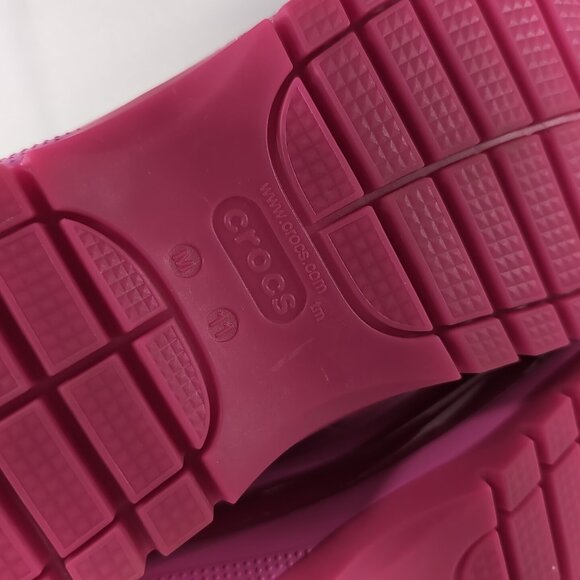 Crocs Classic Mega Crush Juice Pink Unisex Sandals 11 M11/W12.5 207989 Platform - Picture 7 of 16